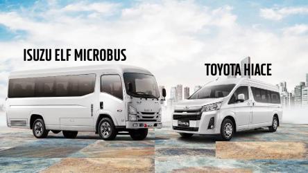 Sewa Hiace atau Elf? Kenali Perbedaannya Sebelum Berangkat Rombongan